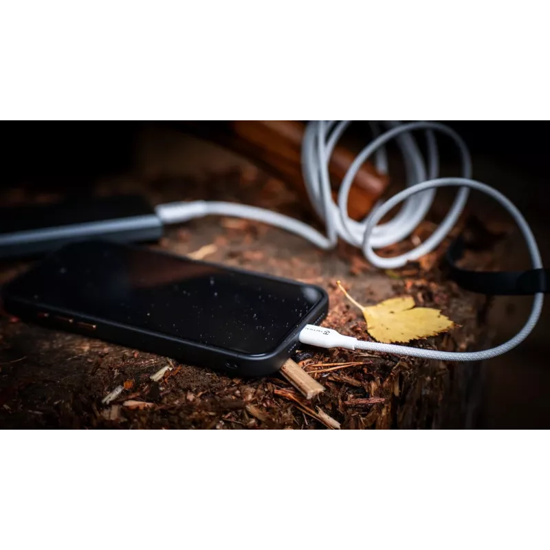 Tactical Stitch Thread Cable USB-C/USB-C blanco