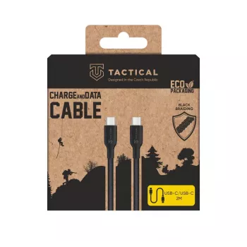 Cable Tactical Stitch Thread USB-C/USB-C Negro 1m 100W