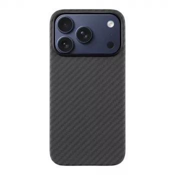 Funda trasera Tactical MagForce Aramid para Apple iPhone 17 Pro Negro