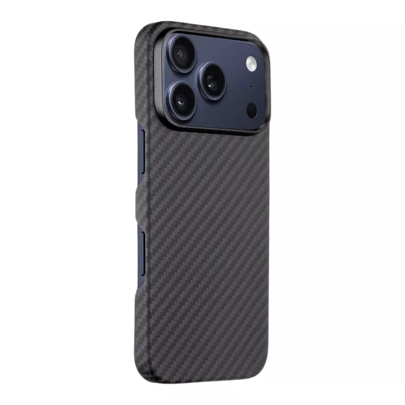 Funda trasera Tactical MagForce Aramid para Apple iPhone 17 Pro Negro