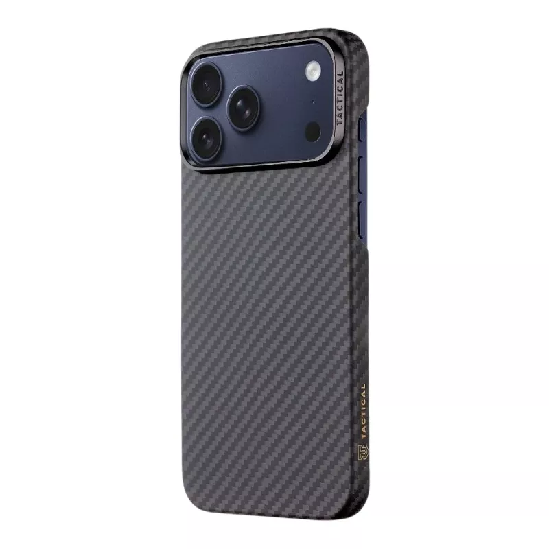 Funda trasera Tactical MagForce Aramid para Apple iPhone 17 Pro Max Negro