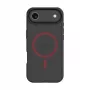Funda trasera Tactical MagForce Hyperstealth 2.0 para iPhone Air, Negro/Rojo