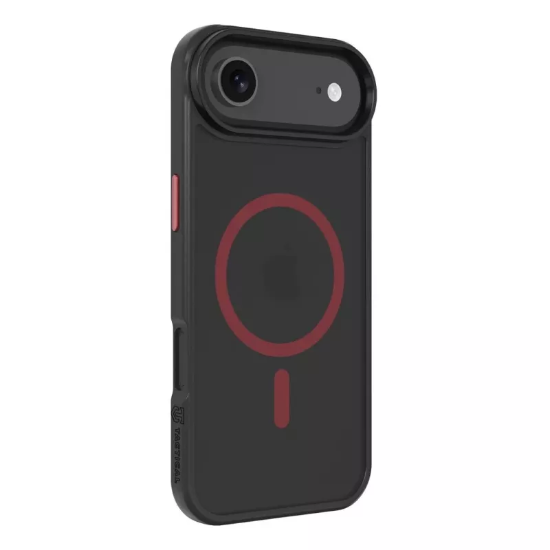 Funda trasera Tactical MagForce Hyperstealth 2.0 para iPhone Air, Negro/Rojo