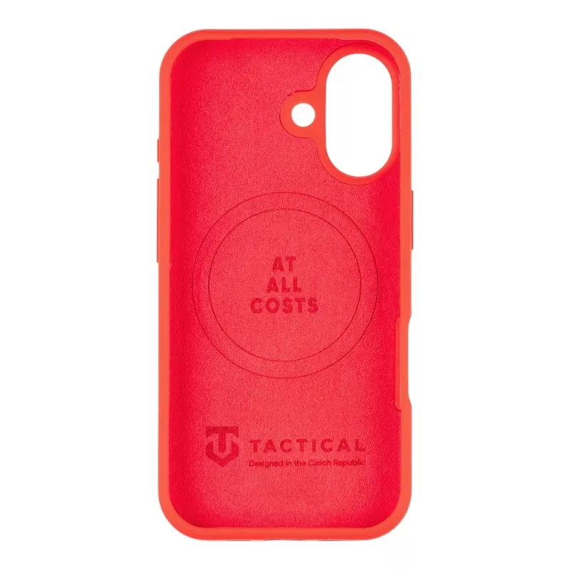 Funda trasera táctica MagForce Velvet Smoothie para Apple iPhone 17 – Chilli Red