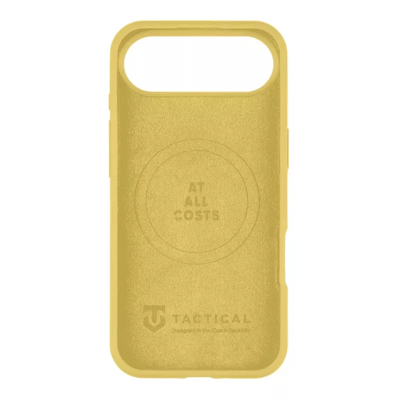 Funda trasera táctica MagForce Velvet Smoothie para Apple iPhone 17 Air - Banana Yellow