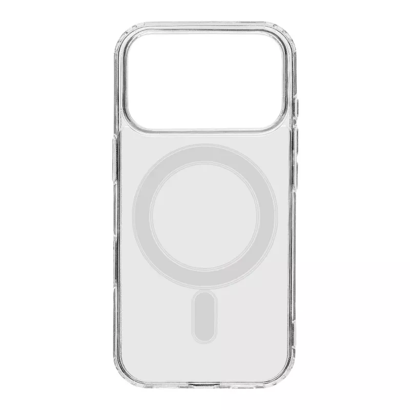 Funda trasera táctica MagForce iPhone 17 Pro transparente
