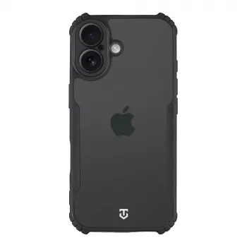 Funda trasera táctica Quantum Stealth iPhone 17 transparente/negro