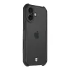 Funda trasera táctica Quantum Stealth iPhone 17 transparente/negro