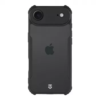 Funda trasera táctica Quantum Stealth iPhone Air transparente/negro