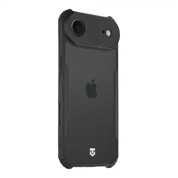 Funda trasera táctica Quantum Stealth iPhone Air transparente/negro