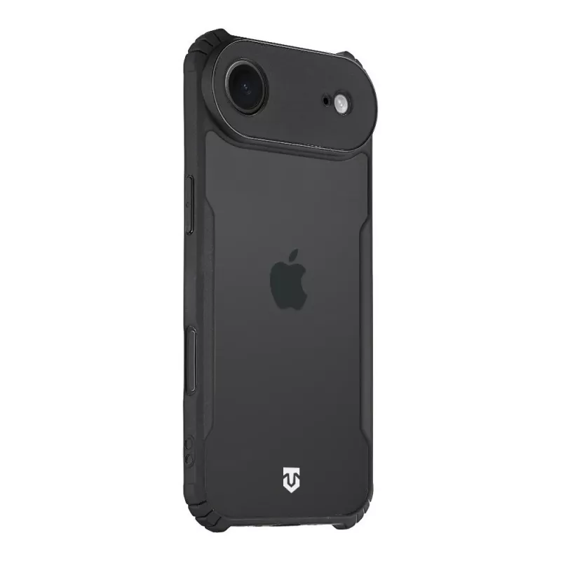 Funda trasera táctica Quantum Stealth iPhone Air transparente/negro
