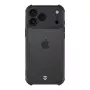 Funda trasera táctica Quantum Stealth para Apple iPhone 17 Pro Max transparente/negro
