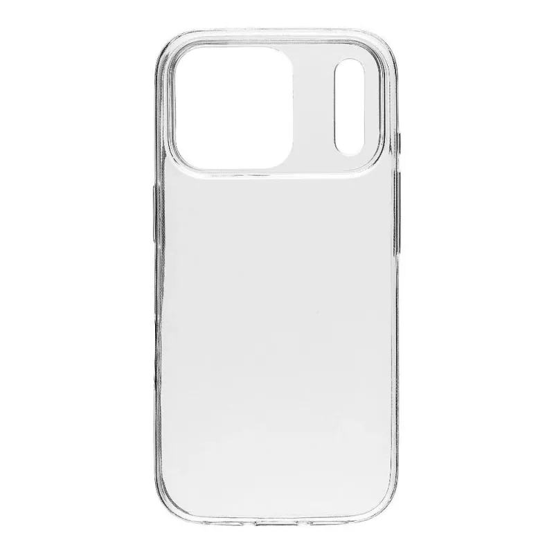 Funda trasera táctica TPU para Apple iPhone 17 Pro transparente