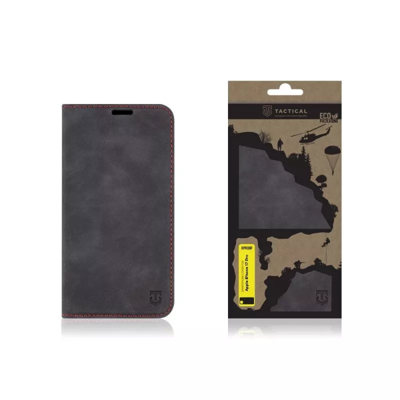 Tactical Book Cover Xproof iPhone 17 Pro Black Hawk negro