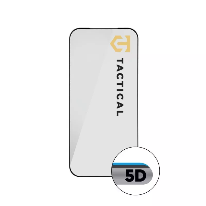 Tactical Glass Shield 5D para iPhone 17 Pro negro