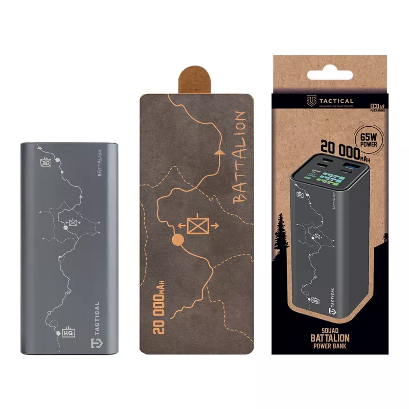Batería externa Tactical Squad Battalion 65W 20000mAh