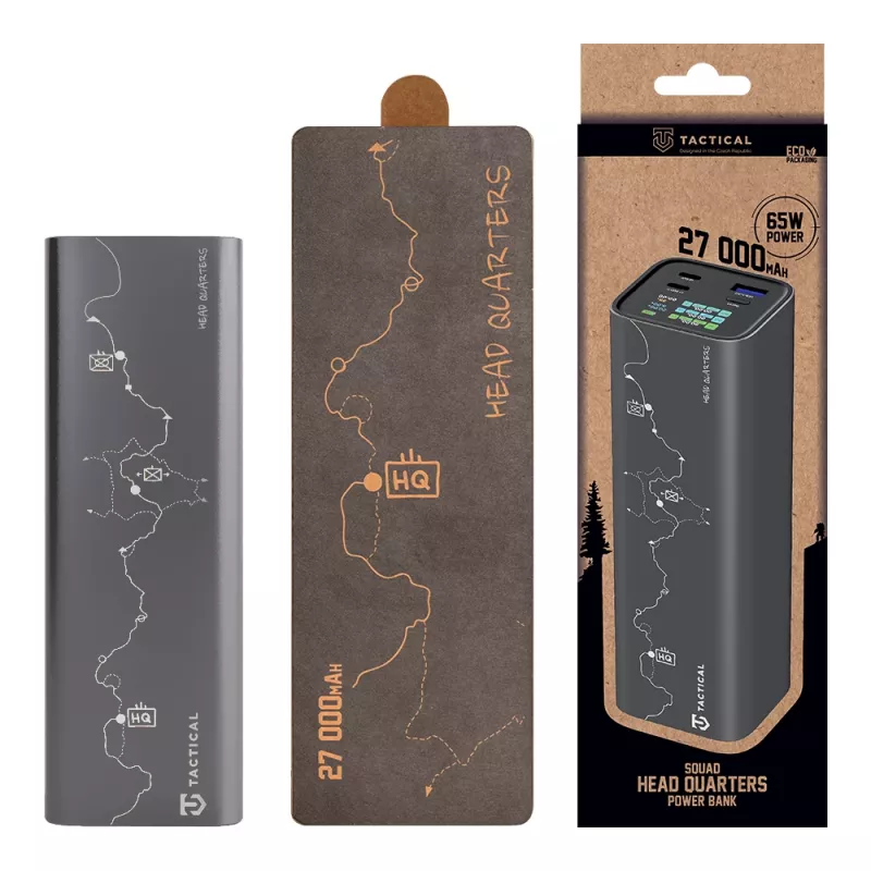 Batería externa Tactical Squad Head Quarters 65W 27000mAh