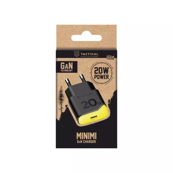 Tactical Minimi GaN 20W USB-C cargador negro
