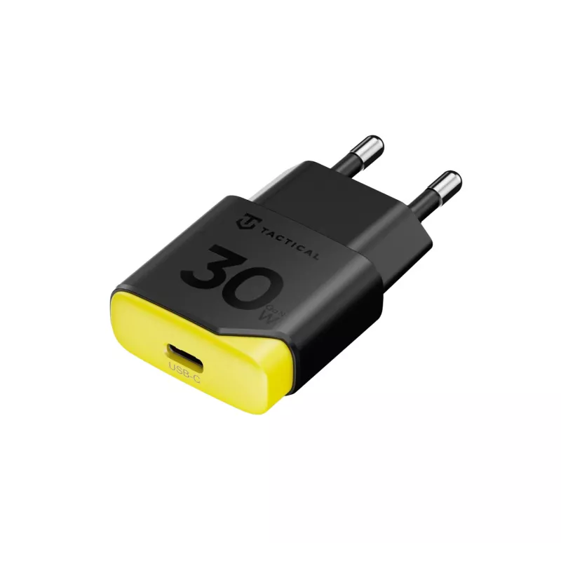 Cargador de pared Tactical Minimi GaN 30W USB-C negro