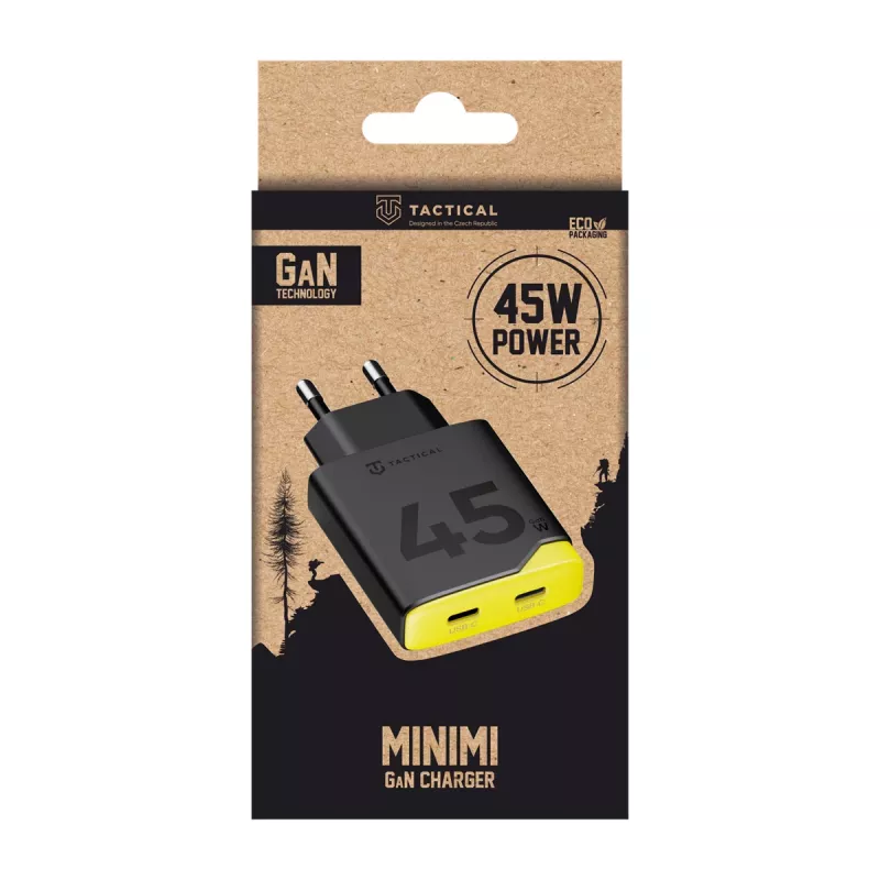 Cargador de coche Tactical Minimi GaN 45W CC