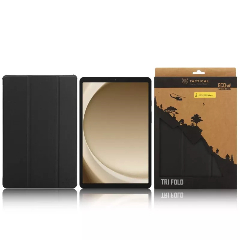 Funda tipo libro Tactical Tri Fold Galaxy TAB A11+ negro