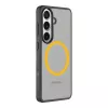 Funda trasera táctica MagForce Hyperstealth 2.0 para Samsung Galaxy S26, negro/amarillo