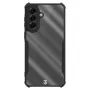 Funda trasera táctica Quantum Stealth Galaxy A57 transparente/negro