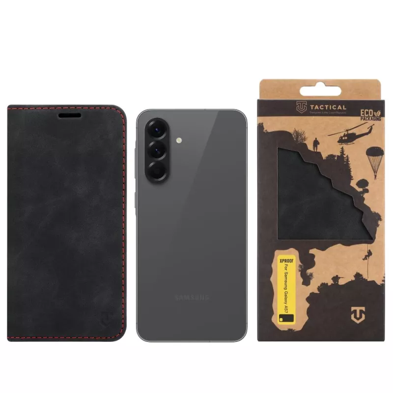 Funda tipo libro Tactical Book Cover Xproof Galaxy A57 Black Hawk