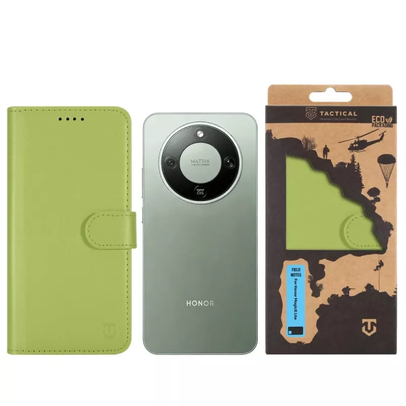 Funda tipo libro táctica Field Notes Magic8 Lite verde