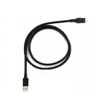 Cable de comunicación y carga Zebra EVM USB-C a USB-A, 1 m, negro