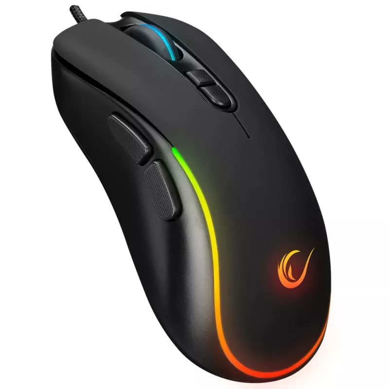 Ratón gaming Rampage X-JAMMER V2 RGB 12800 DPI 1kHz macro