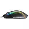 Ratón gaming Rampage Comfort, programable, 12800 DPI RGB, negro