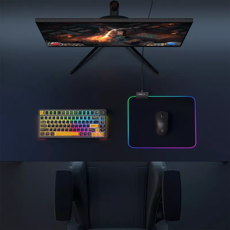 Alfombrilla gaming Rampage MP-23 RGB