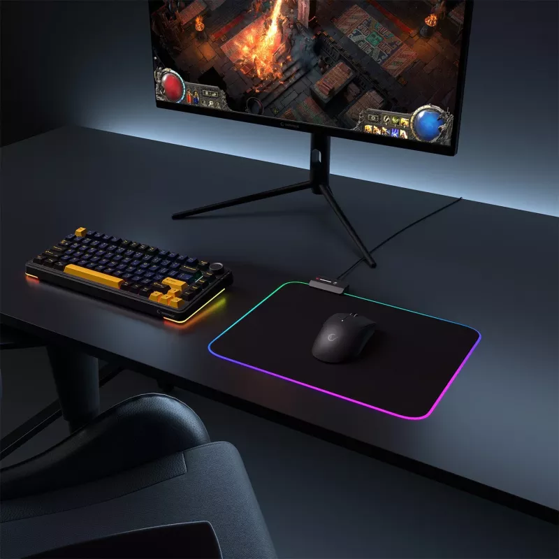 Alfombrilla gaming Rampage MP-23 RGB
