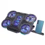Rampage PROTE R6 Soporte de refrigeración para portátil, 10-17 pulgadas, RGB