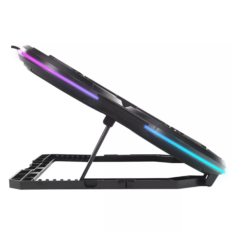 Rampage PROTE R6 Soporte de refrigeración para portátil, 10-17 pulgadas, RGB