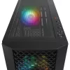 Caja de PC semitorre Rampage Shelob, 4 ventiladores ARGB, cristal templado, negra