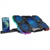 Rampage X-RANGER 9-17 base refrigeradora ajustable RGB para portátil