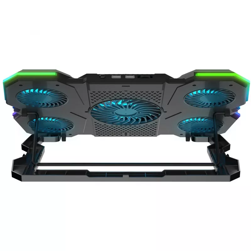 Rampage X-RANGER 9-17 base refrigeradora ajustable RGB para portátil
