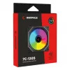 Rampage ventilador para caja 120mm 1800RPM Infinite Loop ARGB PWM negro