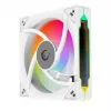 Rampage ventilador para caja 120mm 1800RPM Infinite Loop ARGB blanco PWM