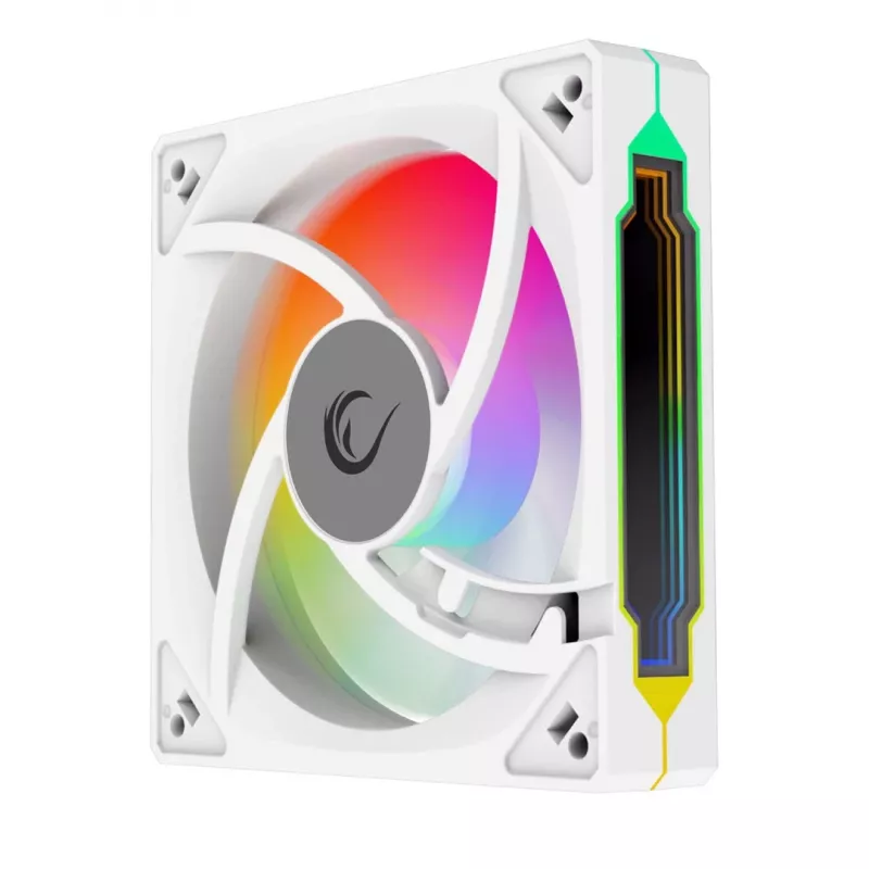 Rampage ventilador para caja 120mm 1800RPM Infinite Loop ARGB blanco PWM