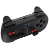 Rampage Hydra Pro Pad mando inalámbrico RGB 2.4G Hall Effect con gatillos magnéticos, negro