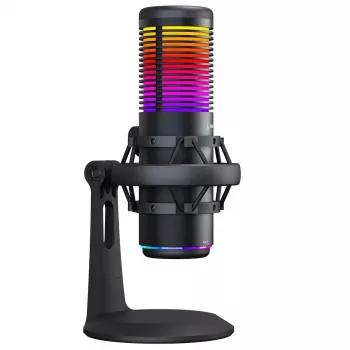 Rampage Bemol micrófono gaming RGB USB-C, negro