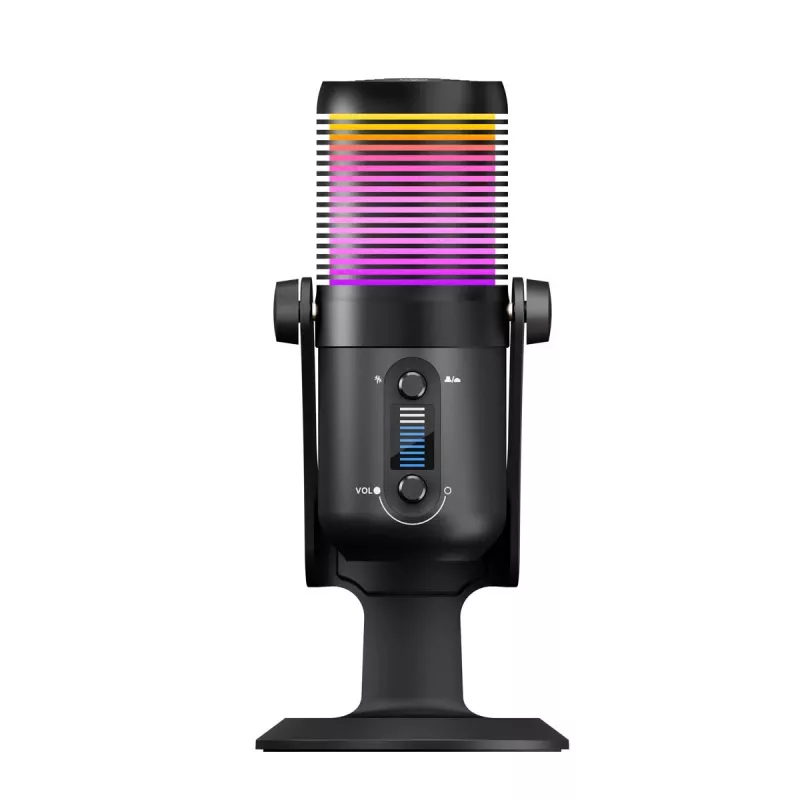 Rampage Diyez Micrófono gaming USB-C RGB, negro