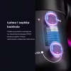 Rampage Diyez Micrófono gaming USB-C RGB, negro