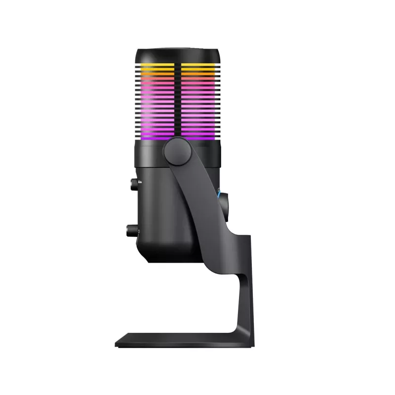 Rampage Diyez Micrófono gaming USB-C RGB, negro