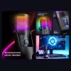 Rampage Diyez Micrófono gaming USB-C RGB, negro