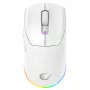 Rampage Prote M5 Pro ratón gaming 26000 DPI RGB LED 1kHz blanco