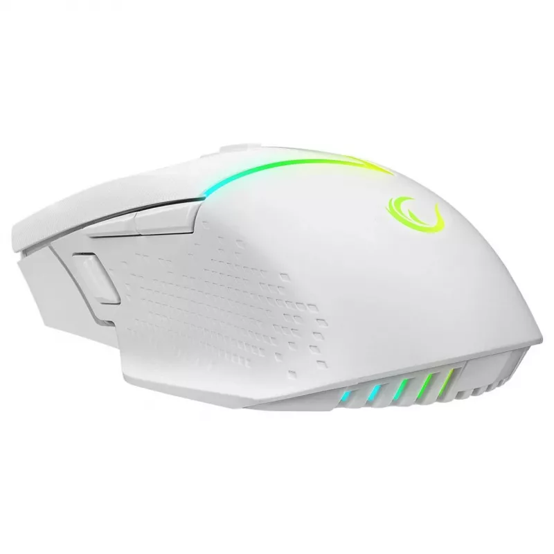 Rampage Drop M3 V2 ratón gaming inalámbrico 24000 DPI 1000 Hz blanco